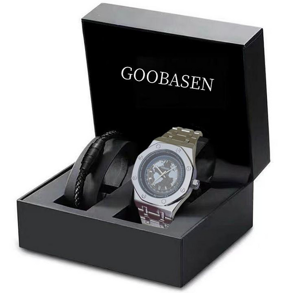 Executive Mens watch ( Glowing ) + free bracelet