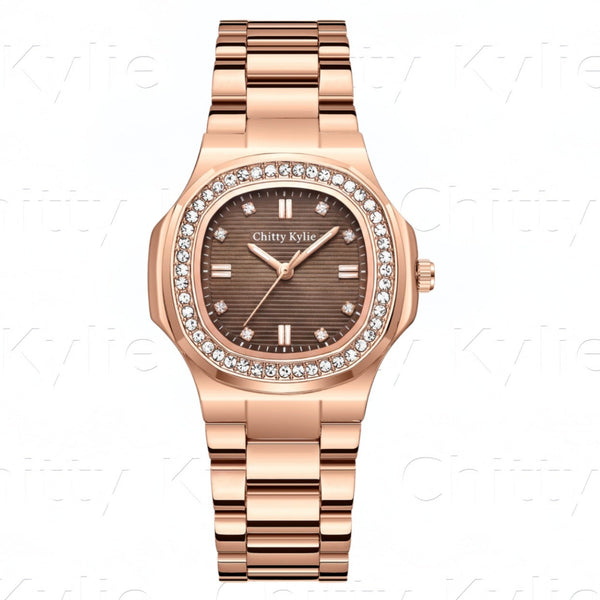 Rose Gold Luxe Watch (Chitty Kylie Quality)